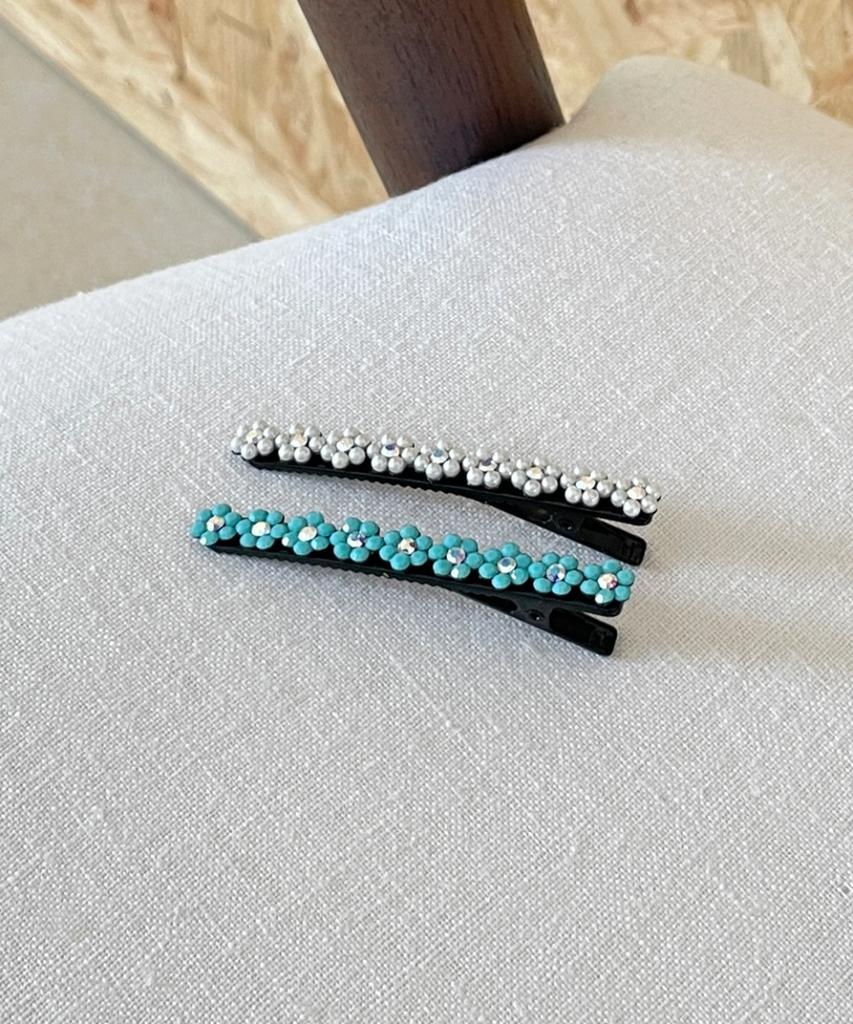 Fantastic Planet Beads Flower Garden Hair Pin (2Colors)