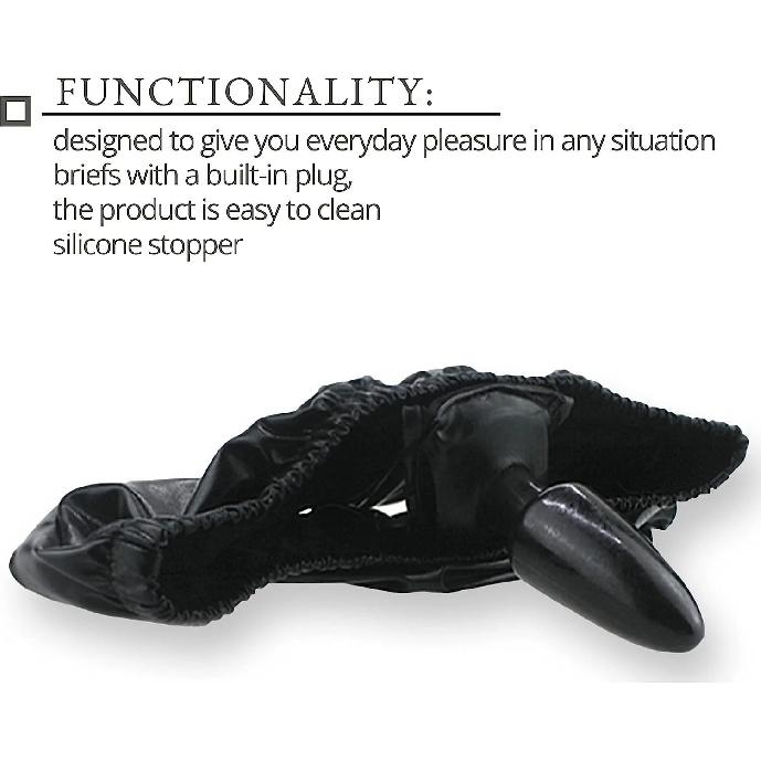 Patent Leather Female Chastity Belt with Dildo Plug Masturbator Pants Underwear Sexy Men Underwear Erotic Belt