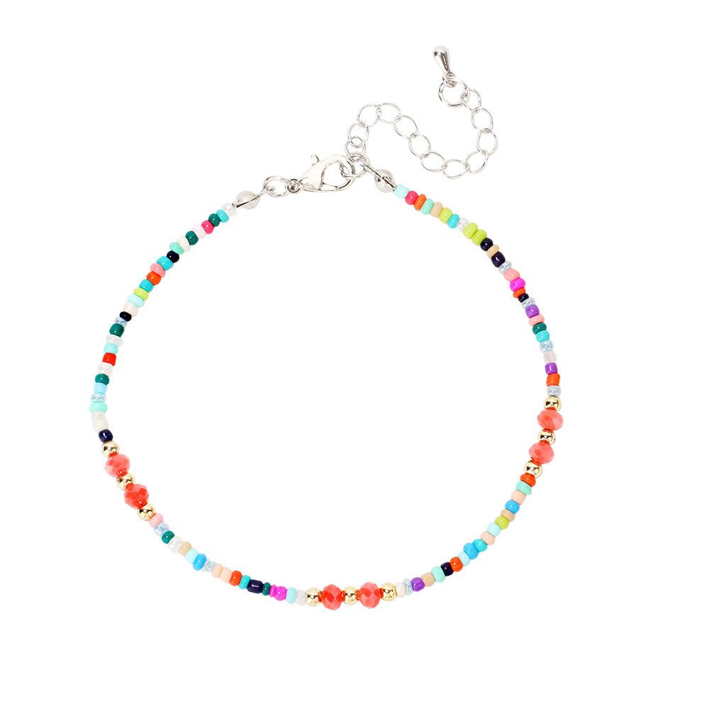 Retro Boho Shell Anklet for Women, Summer Beach Vacation Handmade Foot Jewelry