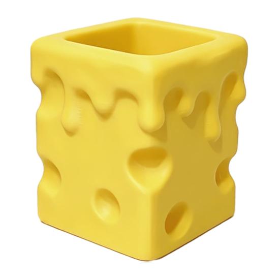 3D Printed Cheese Pen Cheese Cube Holder Melting Pencil