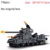 Technology Military Tank Model Building Blocks Toy Set Creative MOC KV44/99 Tanks Ornament Vehicle Bricks Toy for Boy Gifts