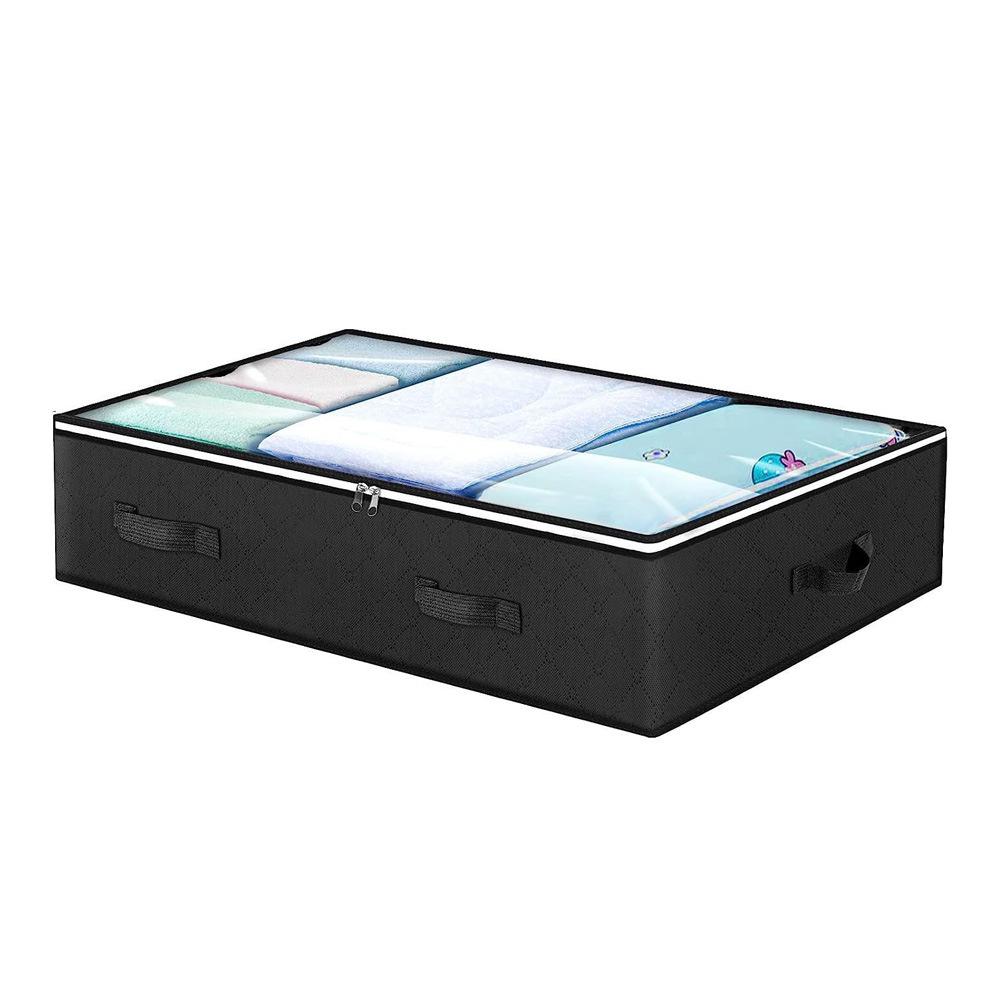 Non-woven Under-bed Quilt & Clothes Storage Box - Dustproof, Moisture-proof, Foldable Organizer