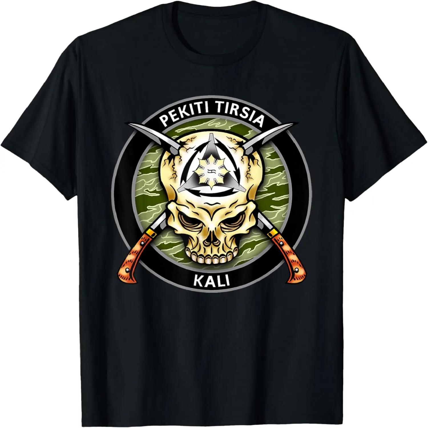 Silat Eskrima Pekiti Tirsia Kali Filipino T-Shirt XXXXL