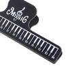 Music Note Clip Music Clip Book Page Clip Plastic Big Music Stationery Book Clip Music Book Page Holder Practice Parts