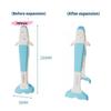 Valformad 2-i-1 Anti-skållning Klämma Non-slip ABS+Silikon Gryt- och Skålhållare Kreativ Köksgadget