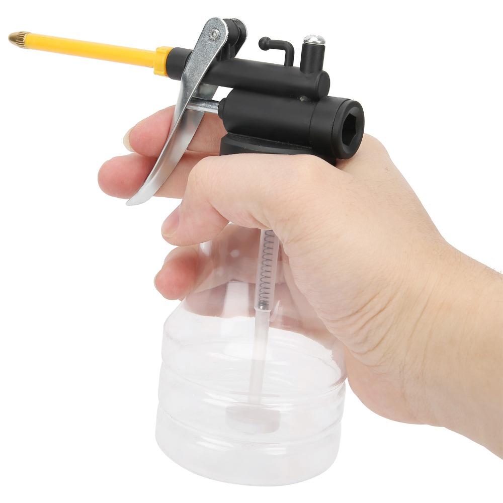 Straight Spout High Pressure Oiler 250ml Capacity Lubrication Oil Bottle Home Use