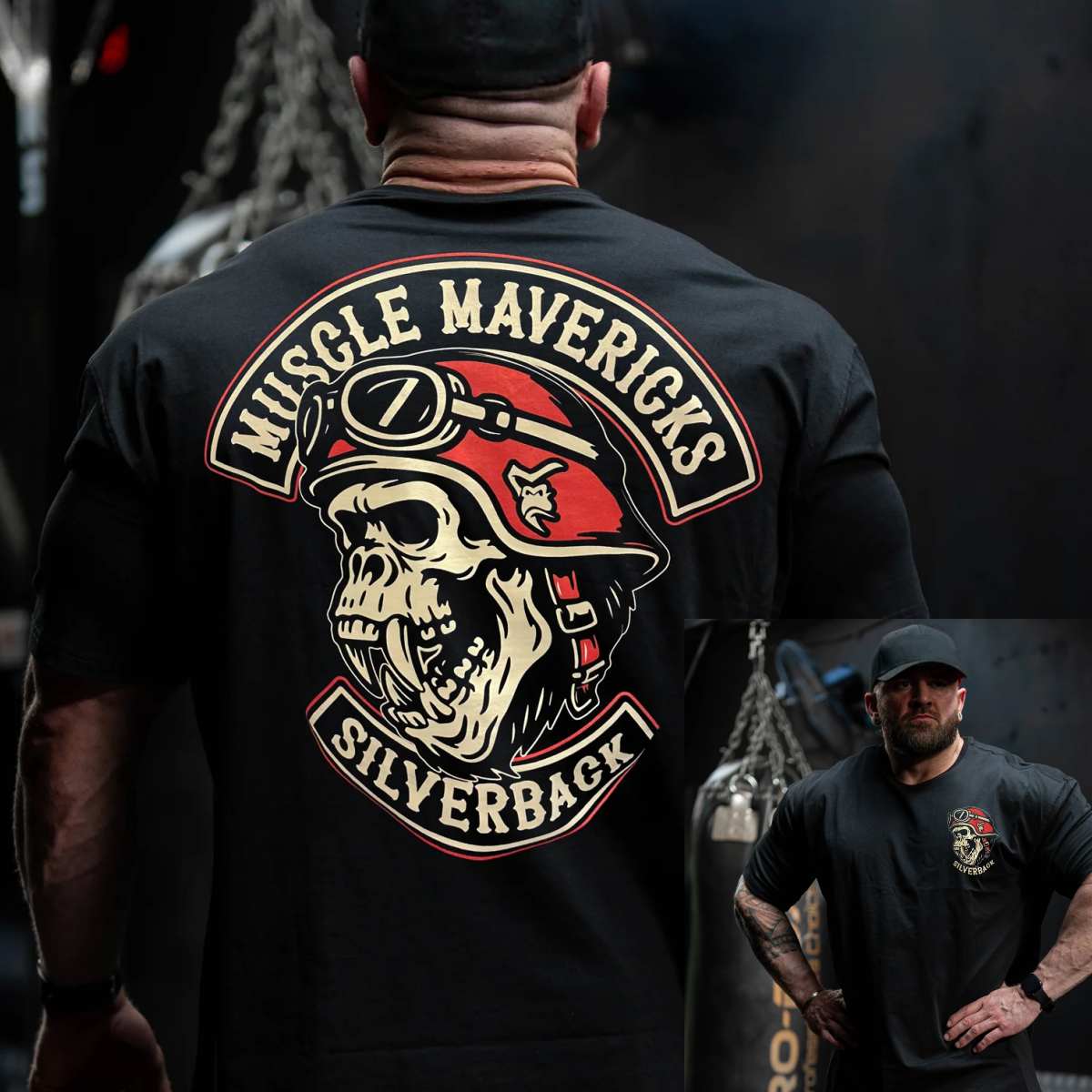 

Silverback Fitness Тренування Спортзал Відпочинок Футболка Чоловіча та Жіноча Люксовий Бренд Топ 2026 Новий Арт Логотип Тренд S