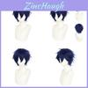 Cos Mechanism Process Deep Blue Cosplay Wig For Scene Use And Characters