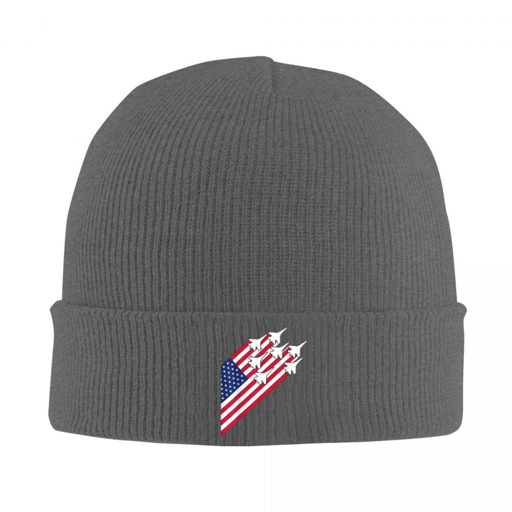 USA American Flag Warm Knitted Cap Winter Knit Bonnet Hat Skullies Beanies Hip Hop Caps for Unisex