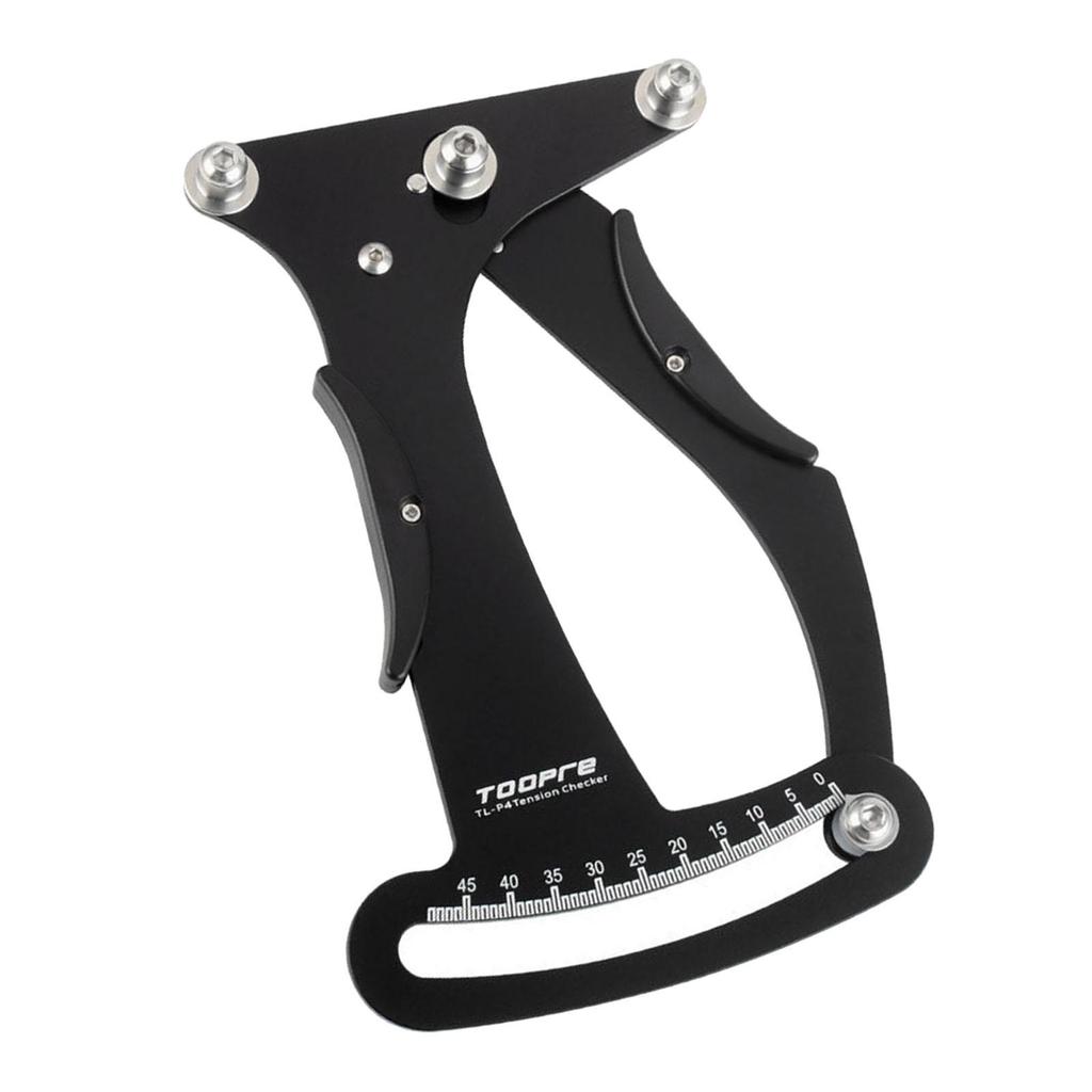 Spoke Tension Meter Simple to Use Professional Mountain Bike Rim Tensiometer Black