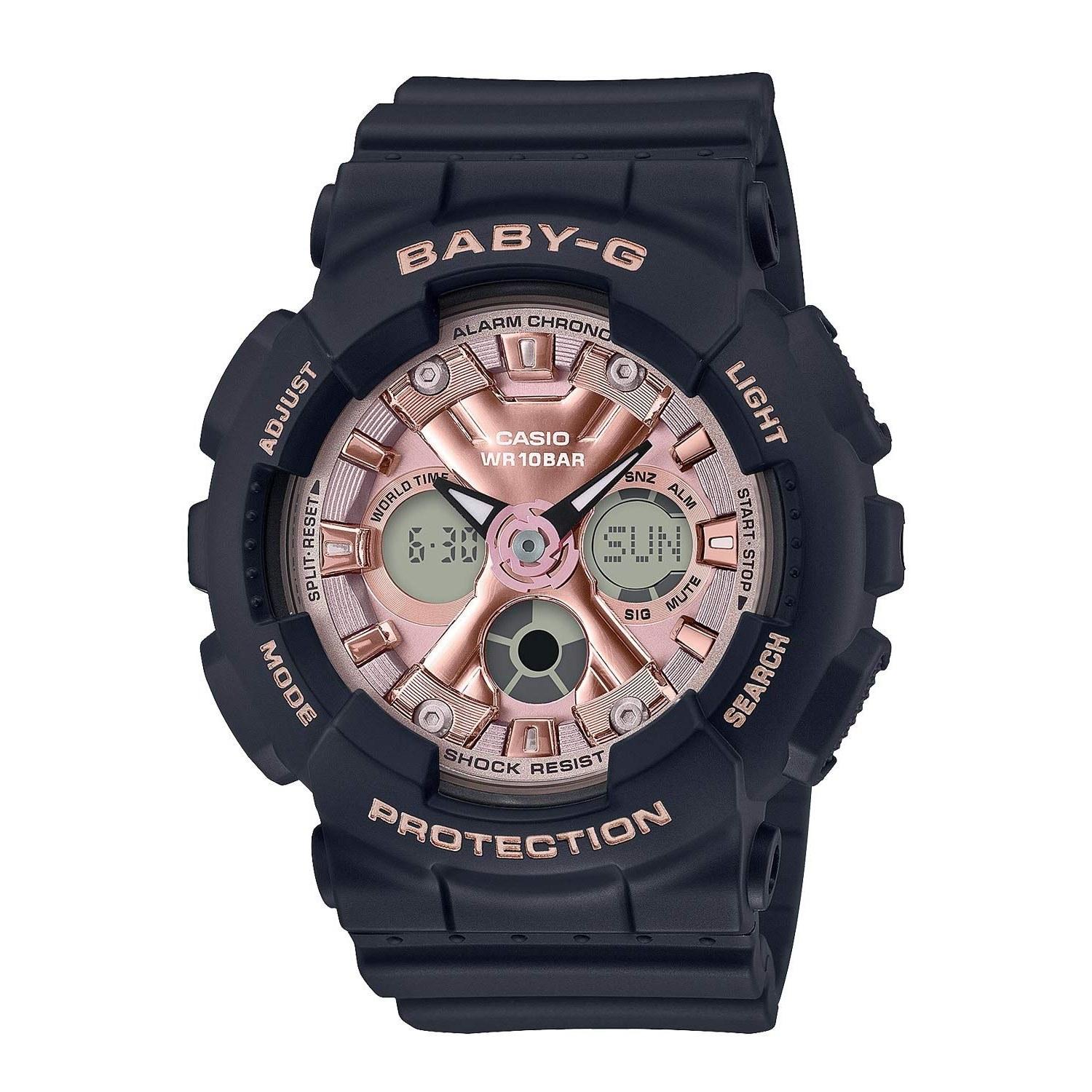 Casio Wristwatch Baby-G Domestic Genuine Product BA-130-1A4JF Ladies Black