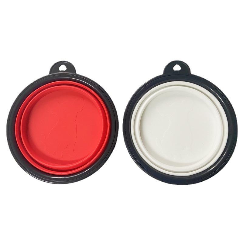 Collapsible Silicone Pet Bowl for Outdoor Travel (Dog & Cat)