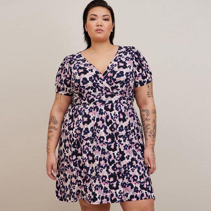 

Одежда для полных женщин Толстушка Внешняя торговля Европейский и американский Однотонное Приталенное Стройнящее Леопардовое платье Юбка А-силуэта Средней длины Летнее Flower color 5 pieces