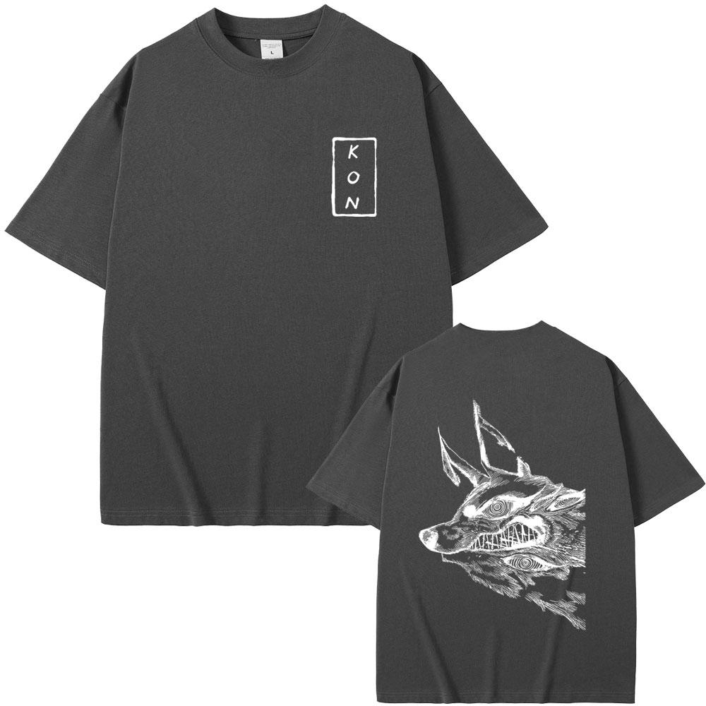 Hot Sale Anime Chainsaw Man Hayakawa Aki Summon Fox Devil Kon Graphic Tshirts Men Fashion Vintage T Shirts Manga Lovers Gift