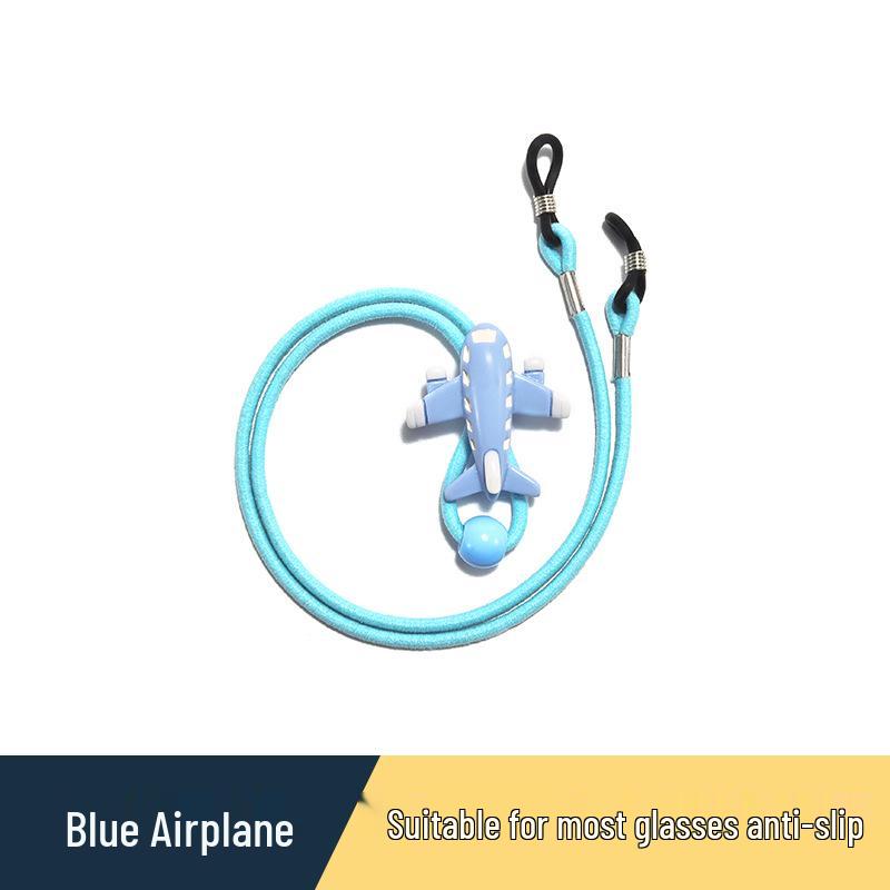 Kids' Anti-Slip Eyewear Lanyard with Sports Ear Hooks & Retractable Strap