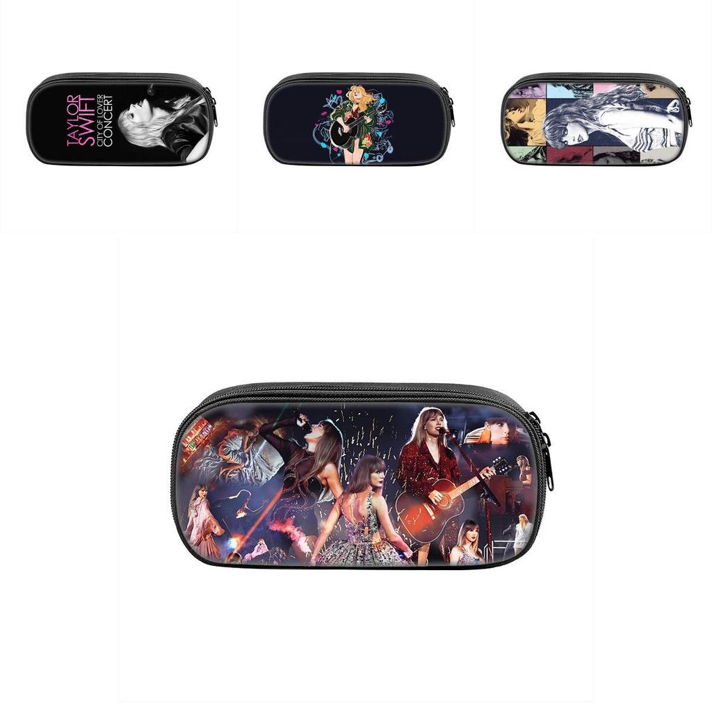 Taylor Swift Kids Pencil Case With Nylon Material For School Supplies And Storage