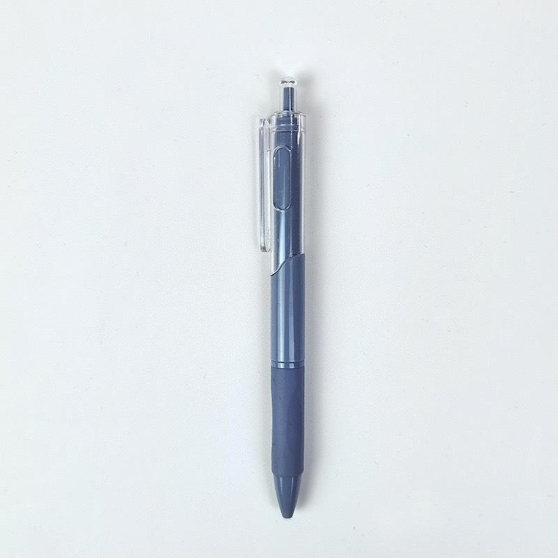 Press-Type Quick-Dry 0.5mm White Pen - Ideal for Students & Exams, Black Ink, Neutral ST Head, Perfect for Signing & Practice