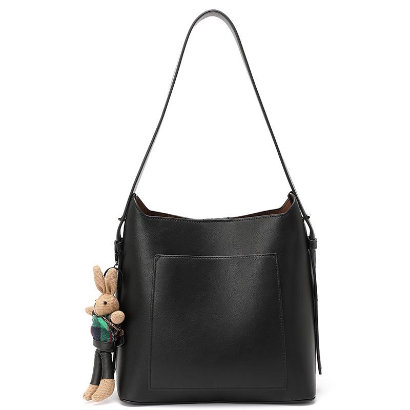 Maßgeschneiderte Version der Beuteltasche einfache Fächerbeutel Schultertasche Herbst und Winter neue trendige Internet-Berühmtheit Mode Achseltasche