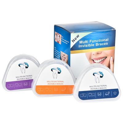 3 Stages Tooth Orthodontic Trainer Dental Appliance Alignment Brace Professional Teeth Retainer Clear Teeth Straightener