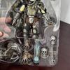 Figura de Acción Depredador Cazador de la Jungla Alienígena Muñeca Modelo Aliens vs Depredador Estatua para Estantería Juguetes Articulados Móviles Regalo para Niños