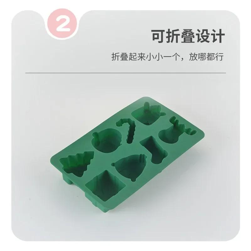 Christmas Chocolate Mold Music Note Silicone Cake Mold Design Biscuit Chocolate Baking Mold DIY