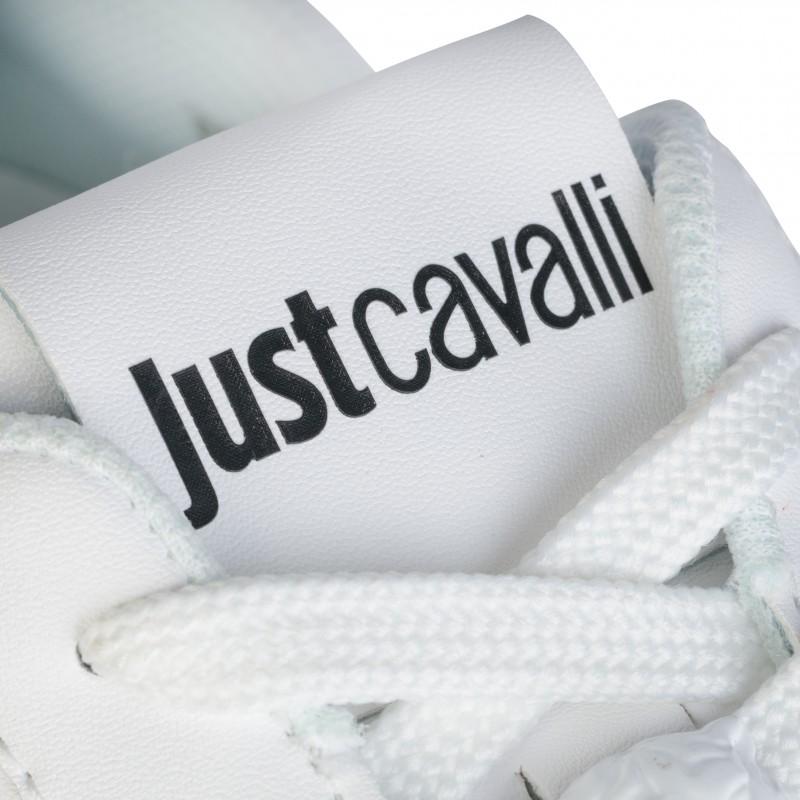 Just cavalli leather sneakers white - Size: 45