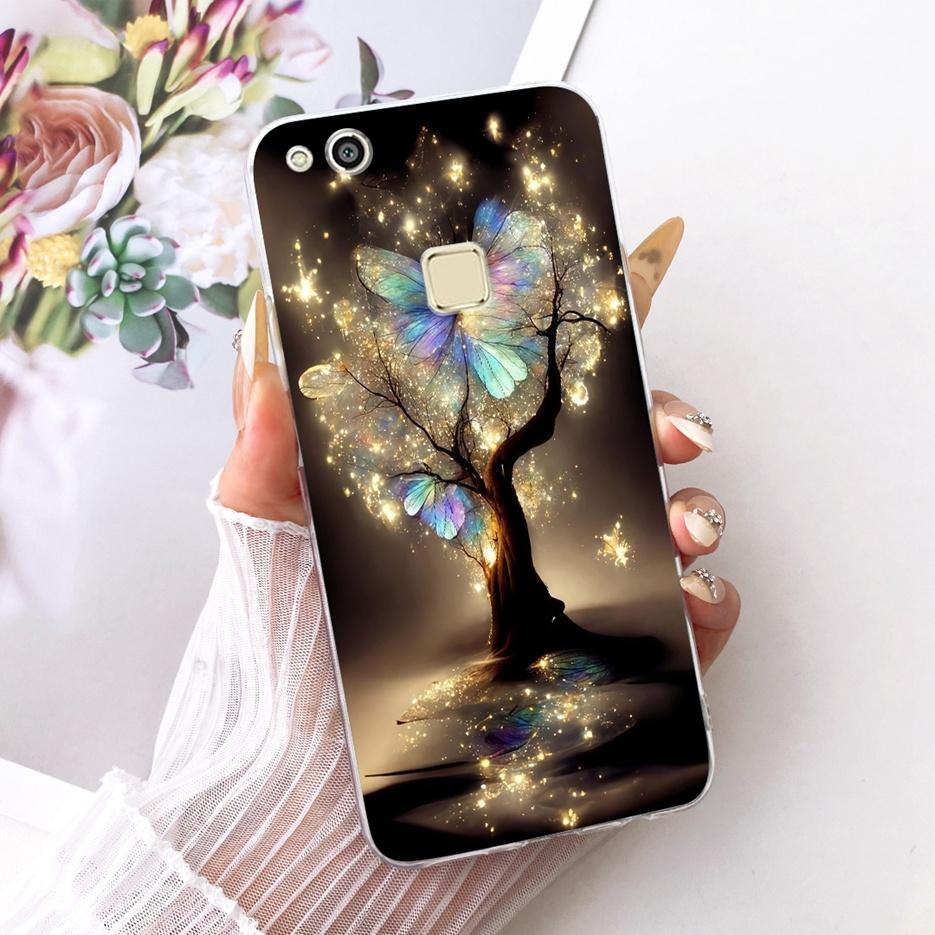 For Huawei P10 Lite Case WAS-LX1 WAS-LX2 Cute Lion Fashion Painted Cover Soft Slim Phone Case For Huawei P10 Lite P10Lite Fundas