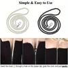 HOT Selling 2 In 1 Beaded Zipper Assistant Tool Pearl Neck Lanyard Zipper Puller Zipper Auxiliary Tool Pearl Chain