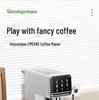 Compact Home Coffee Machine, Dual Hot/Cold Extraction, One-Button Operation, Smart Milk Frother, Fully Automatic
