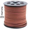 82Meters Suede Rope Leather Cords Woven Cord Wire Necklace Bracelet Diy Handmade Jewelry Decoration Accessories