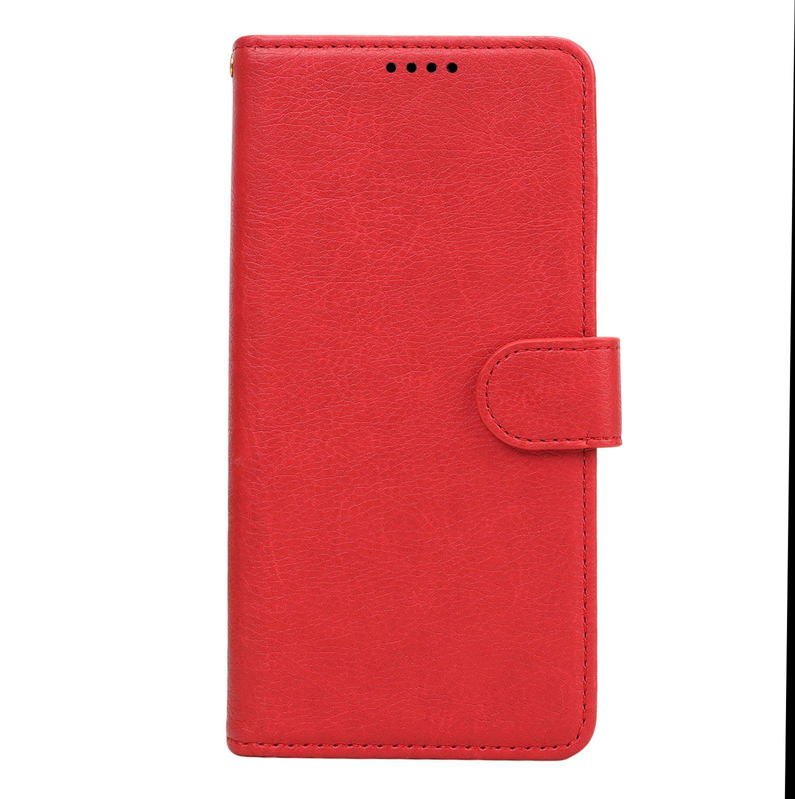 

Honor 600 Lite Flip Phone Case - Walking in the Clouds Design with Magnetic Buckle and Card Slot Honor 600 красный