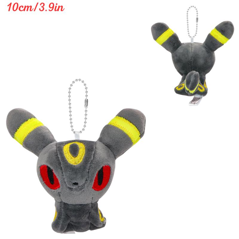 

Eevee Umbreon Sylveon Espeon Vaporeon Plush Toys Keychain Gengar Duskull Haunter Flareon Stuffed Peluche Doll Gifts Kids