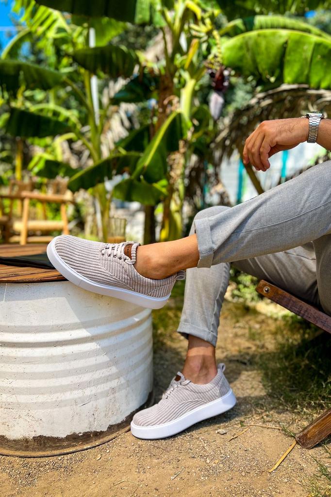 Chekich H New Collection CH173 Velluto Men Shoe White Black Brown Tan