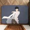 Anime S-Steins;Gate Floor Mat Soft Flannel Floor Mat  Suitable for Entryways, Living Rooms, Bedrooms, and Bathrooms
