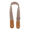 F Fityle Adjustable Ukulele Strap with PU Leather Ends, Ukulele Belt, 5 Colors Available, Gray