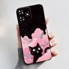 For ZTE V50 Design 4G V 50 Smart Case Cute Rabbit Black Soft Silicone Cover For ZTE Blade A73 4G Axon 50 Lite Phone Case Fundas