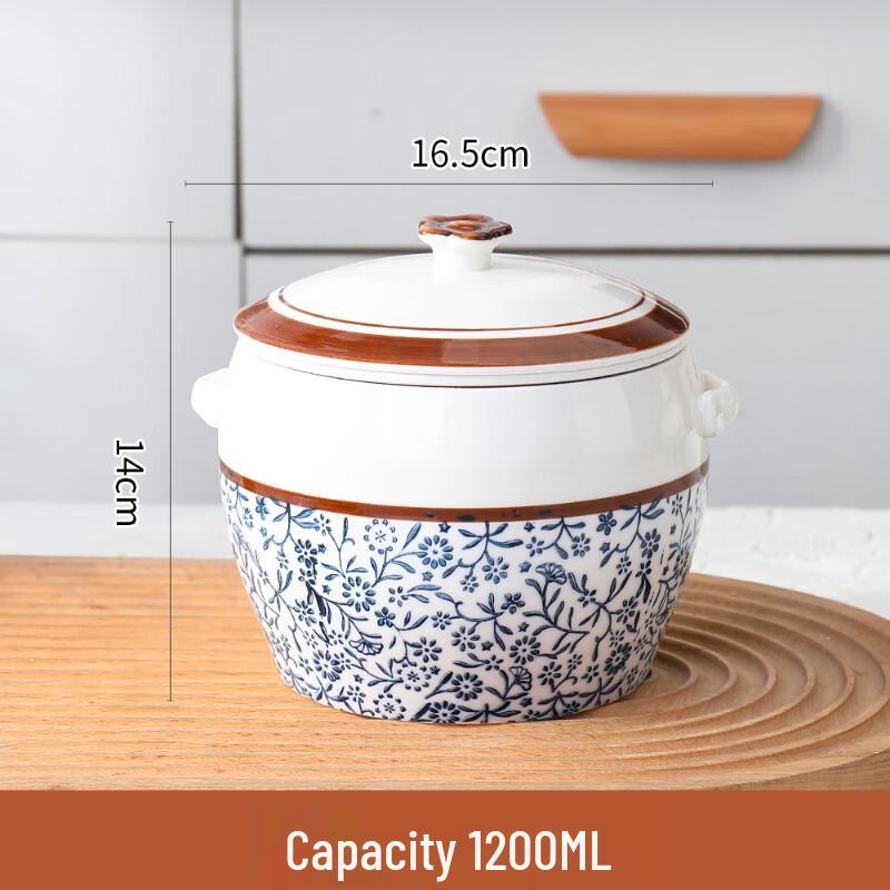 ZISIZ Überkochschutz Keramik Doppelkochtopf Schmortopf