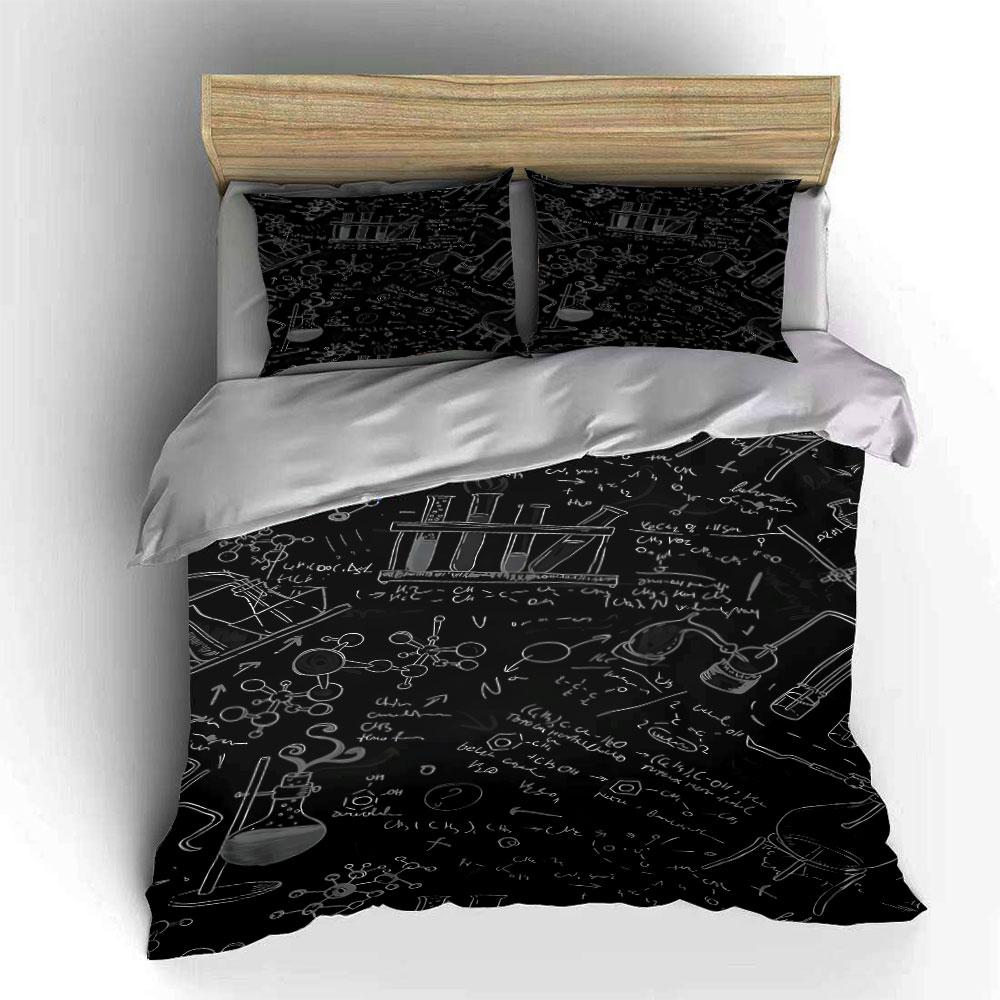 Scientific diagrams and formulas. Bedding sets Duvet cover sets Duvet covers Pillowcases(1 * Duvet Cover 2 * Pillowcases without duvet insert)