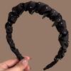 Adjustable Rhinestones Toothed Headband Comfortable Non-slip Hair Band  Fashion Accessory