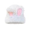 Cute Rabbit Ear Plush Warm Hat Keep Warm Winter Hat Casual Wool Knitted Hat  Winter