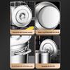 Yongduo 50L Thickened Stainless Steel Stock Pot with Lid