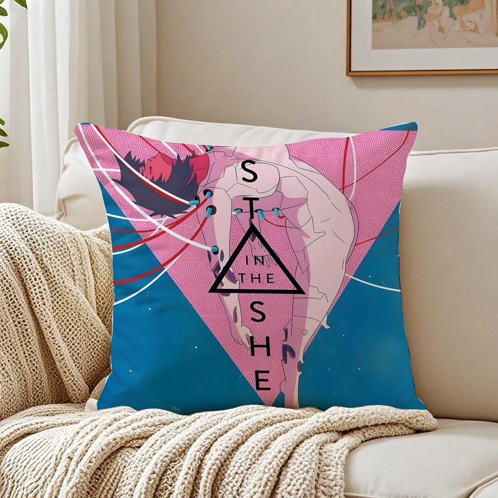 anime scifi GGhost IIn The SShell Cushion Cover Pillowcase Antidustmite living Room Sofa Decor Cushion Room