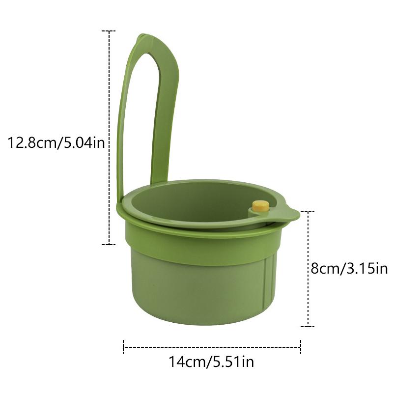 2Pcs Adjustable Hanging Sink Drain Basket For Home Kitchen Sink Food Residue Separator, Filter Basket,Fruit Washing Drain Basket