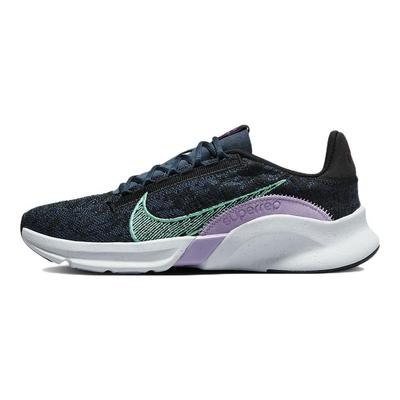 SuperRep Go 3 Flyknit Next Nature Armoury Navy Green Glow Women Sneakers Black Vivid-Purple DH3393-002
