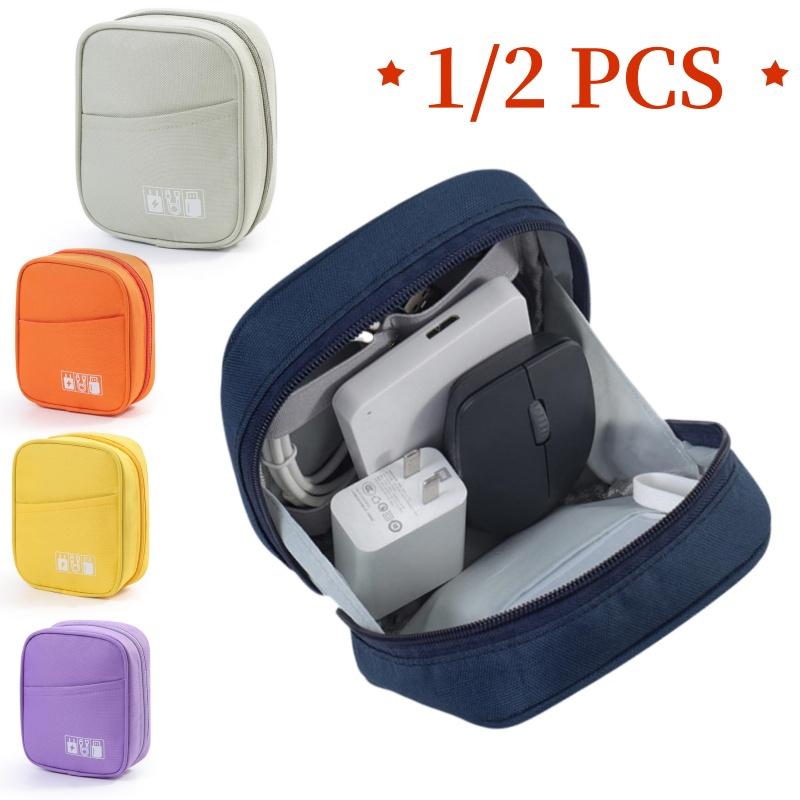Portable Cable Organizer Waterproof Storage Bag for Power Bank Digital Case Earphone Oxford Cloth Holder