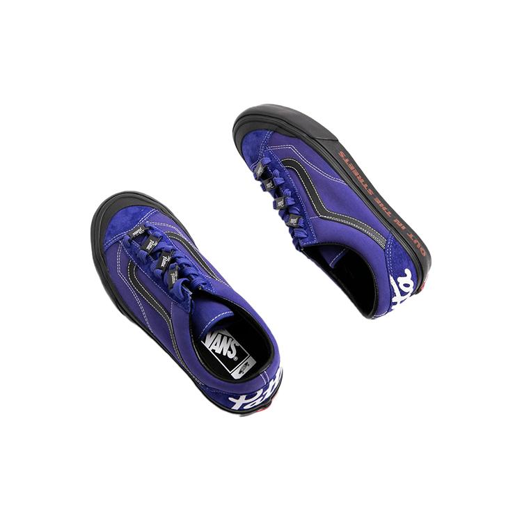 Vans Patta X Vault Style 36 Tc Vlt Lx 'Blue Black' Women's VN0A5EFMW30