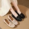 Designer bow-knot shoes luxury korean fashion mary jane shoes non-slip ladies breathable hollow out loafers shoes