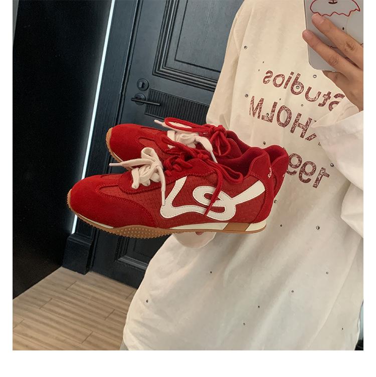 

Retro fishing net shoes women s 2025 new summer mesh breathable sports and leisure shoes soft-soled Forrest Gump training shoes 35