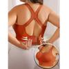 Sport-BHs für Damen Push-up Stoßdämpfend Lauf-BH Große Größen Tank-Stil Bügelfreie BHs Para Mujer Bralette