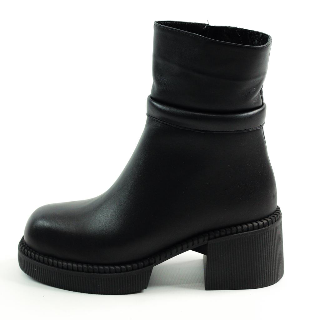 Heeled Boots Guero 192603 36 Black Leather